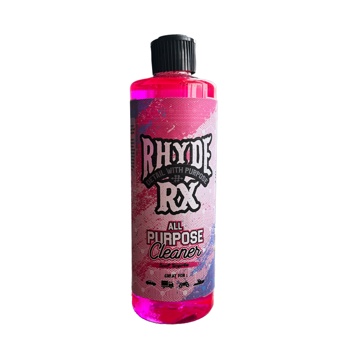 Rhyde RX All Purpose and Interior Cleaner bottle