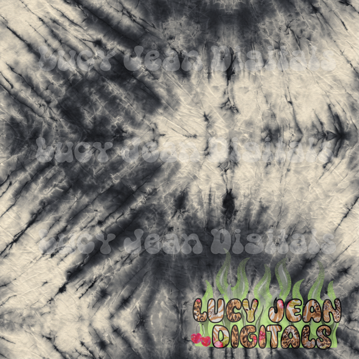 Black/beige 90s tie dye seamless file