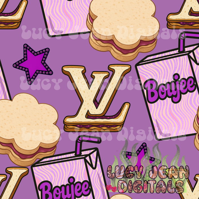 Boujee PB&J Seamless File