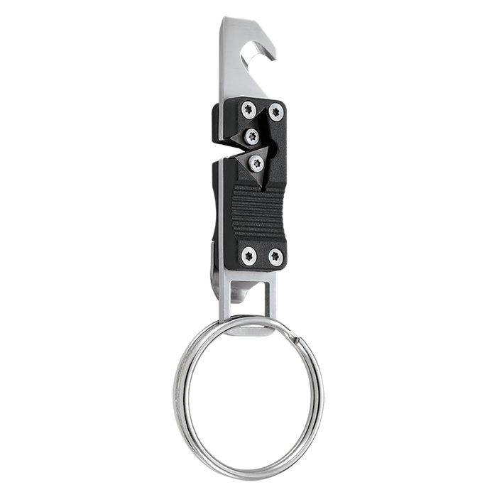 CRKT Micro Tool and keychain sharpener with pry bar, screwdriver and carbide sharpener