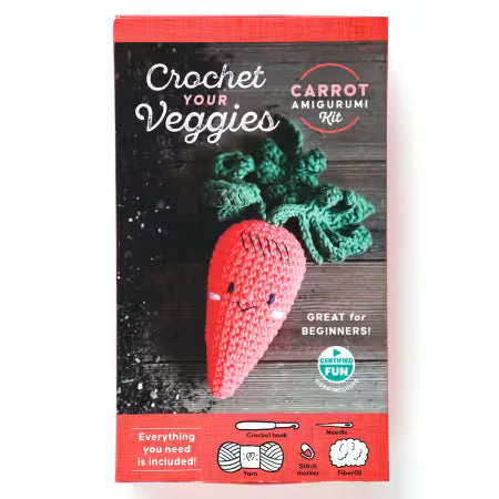 Crochet Your Veggies Amigurumi Kit