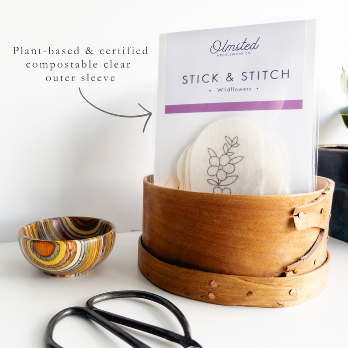 Desert Botanicals Embroidery Stick and Stitch Patterns