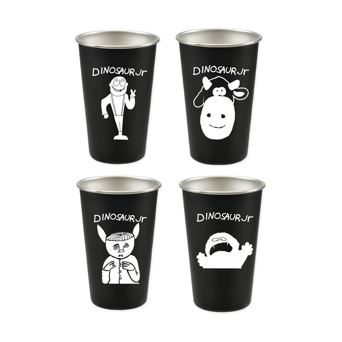 Dinosaur Jr. Tumblers - Set of 4 - Bingo Merch