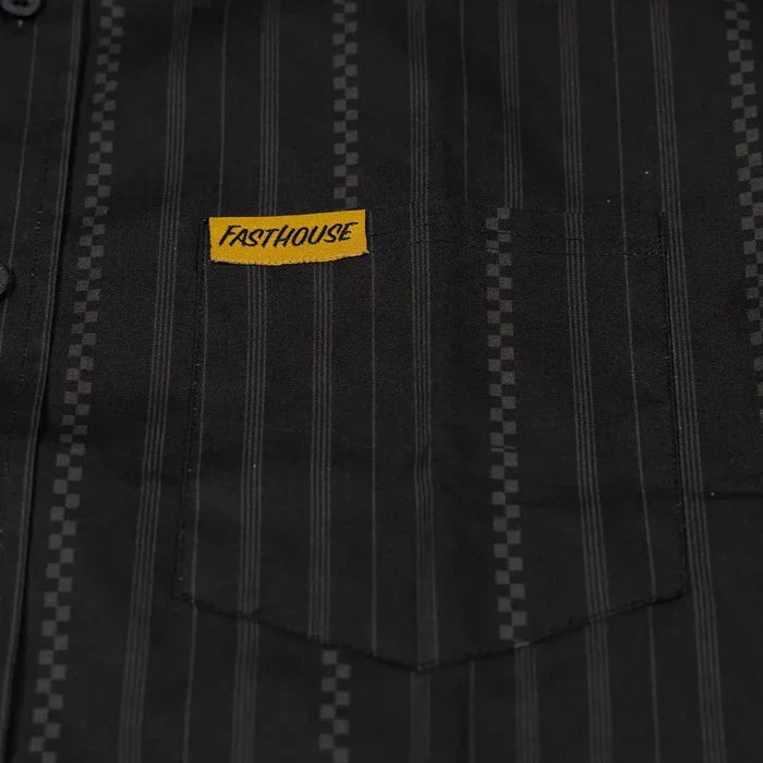 Gallery SS Button-Up - Vintage Black