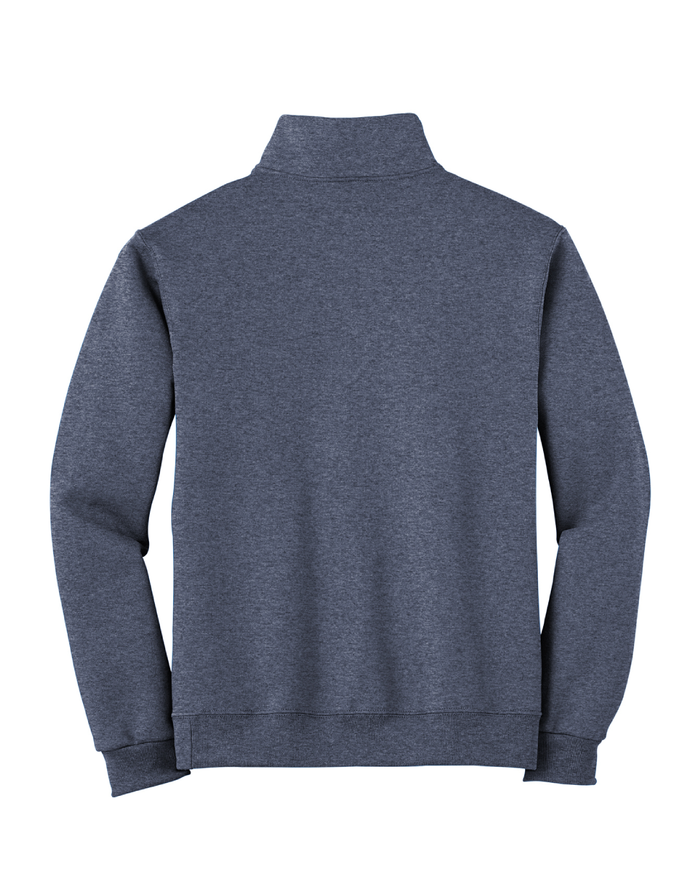 LDB Logo Sweatshirt - 1/4 Zip, Heather Navy