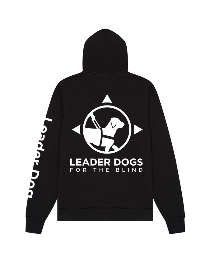 LDB Logo Sweatshirt - Zip Up Hoodie, Black