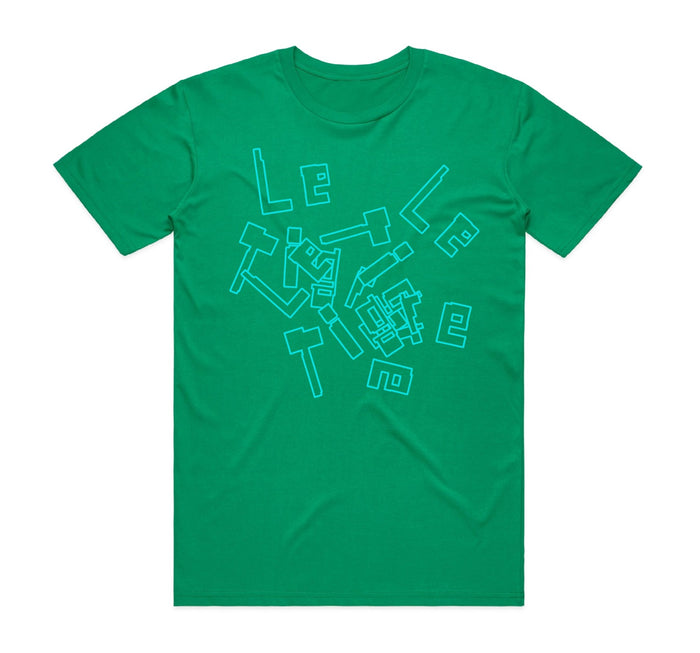 Le Tigre Green T-Shirt - Bingo Merch