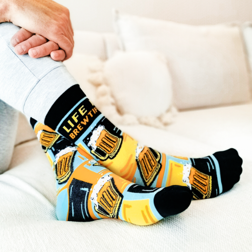 Life is Brewtiful Men's Socks