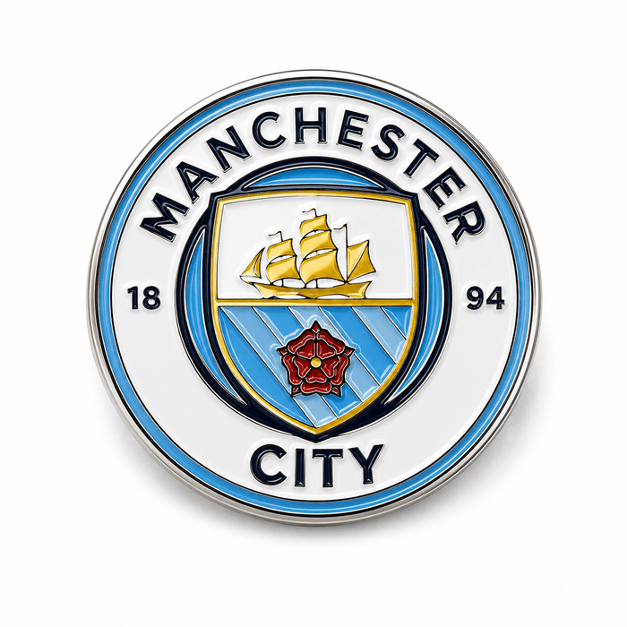 Manchester City Enamel Pin | SoccerWearhouse