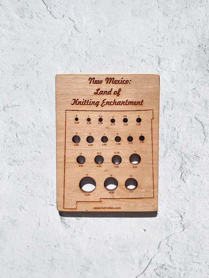 New Mexico Needle Gauge