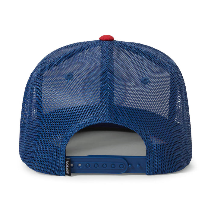 Oath Trucker Hat- White/ Midnight Blue/ Adrenaline Rush