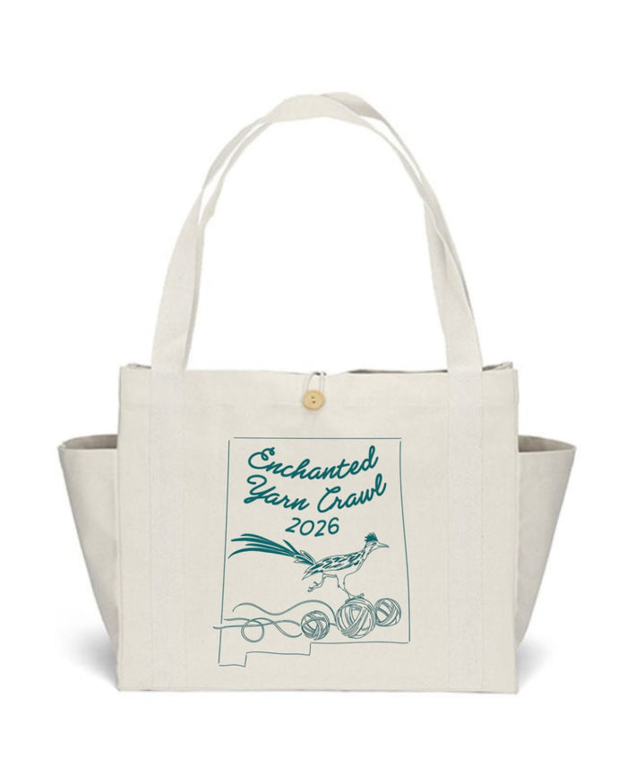 PRESALE Enchanted Yarn Crawl 2026 Cotton Tote
