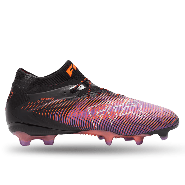 Puma Future 8 Ultimate FG Soccer Cleats (Black/Glowing Red) | SoccerWearhouse