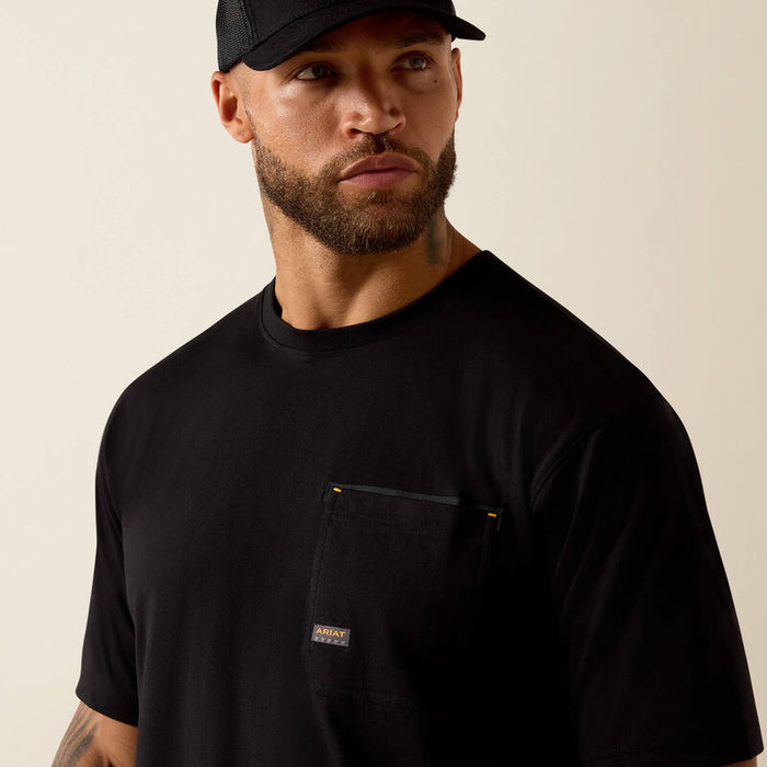 Rebar Workman Mexico Brickyard T-Shirt- Black