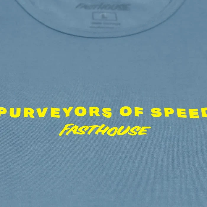 Fasthouse Render graphic tank top in denim, additional product view