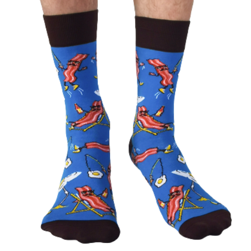Sir Bacon Socks 2022 Bacon and Eggs Socks