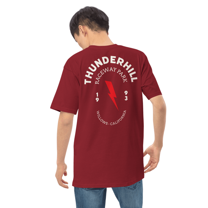 Thunderhill Bolt-Oval Men’s premium heavyweight tee
