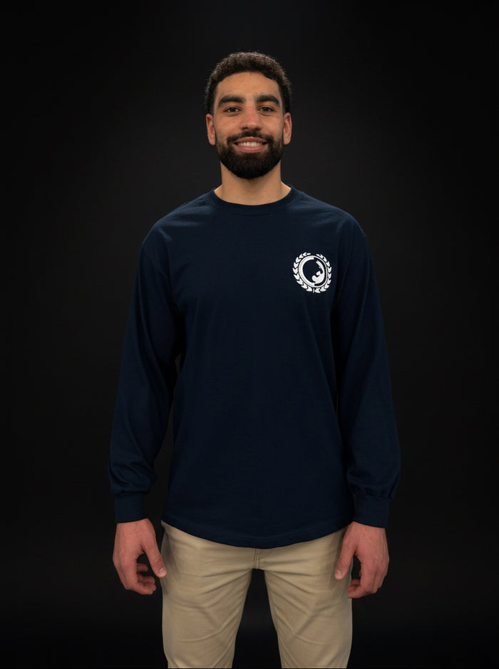 Vintage Long Sleeve Navy