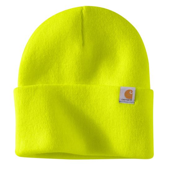 Carhartt Watch Cap 2.0 knit beanie in brite lime
