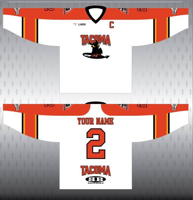 White/Red Palace Dragons Jersey