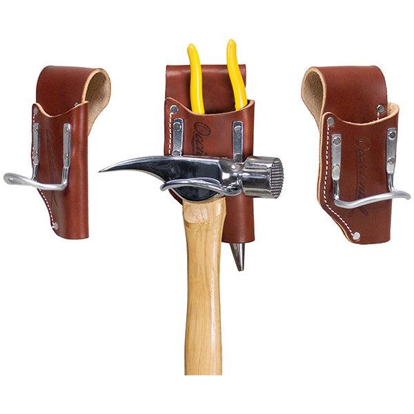 Occidental Leather 2-in-1 holder shown with three tools carried