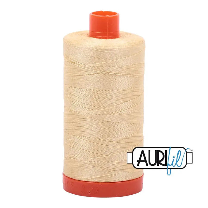 2105 Champagne Aurifil Cotton 50wt Large Spool||color:2105 Champagne