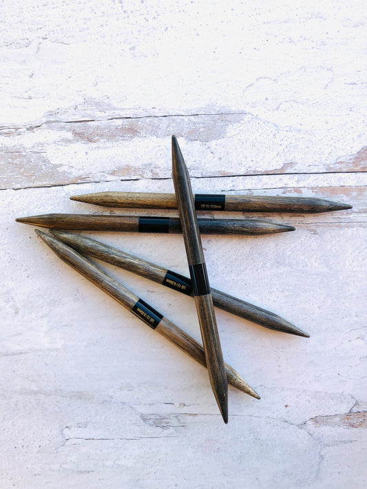 6" Driftwood Double-pointed Needles (DPN)