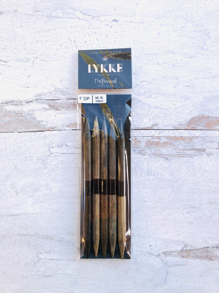 6" Driftwood Double-pointed Needles (DPN)