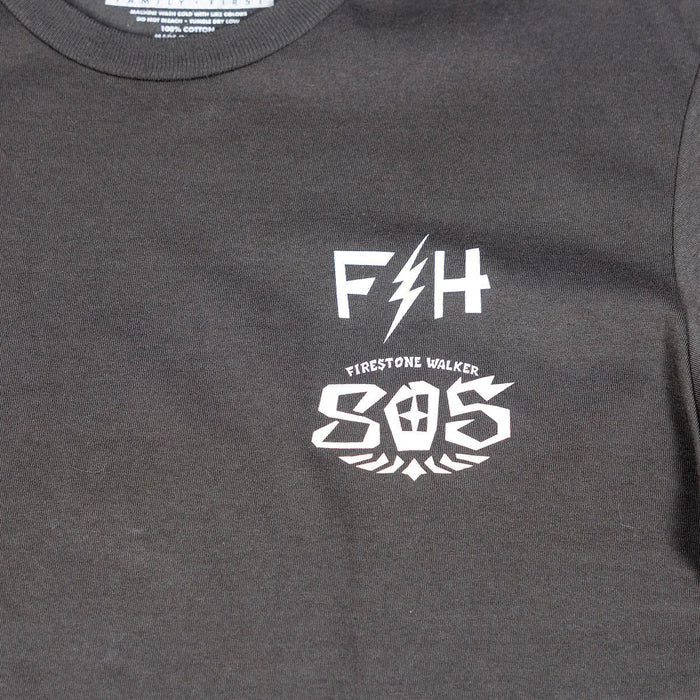 805 Bar Midweight SS Tee - Heavy Metal