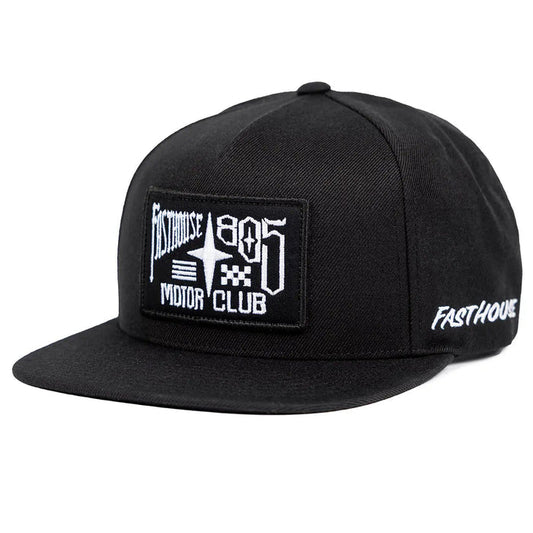 Fasthouse 805 Motor Club hat in black