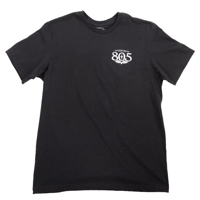 805 Premier Original graphic tee by Fasthouse in black, additional product view of the shirt