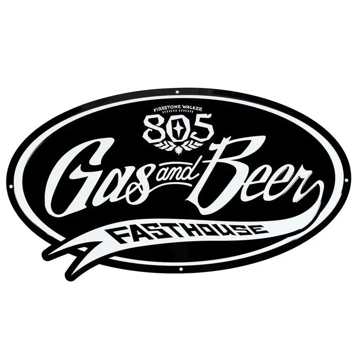 Fasthouse 805 Taproom metal sign in black
