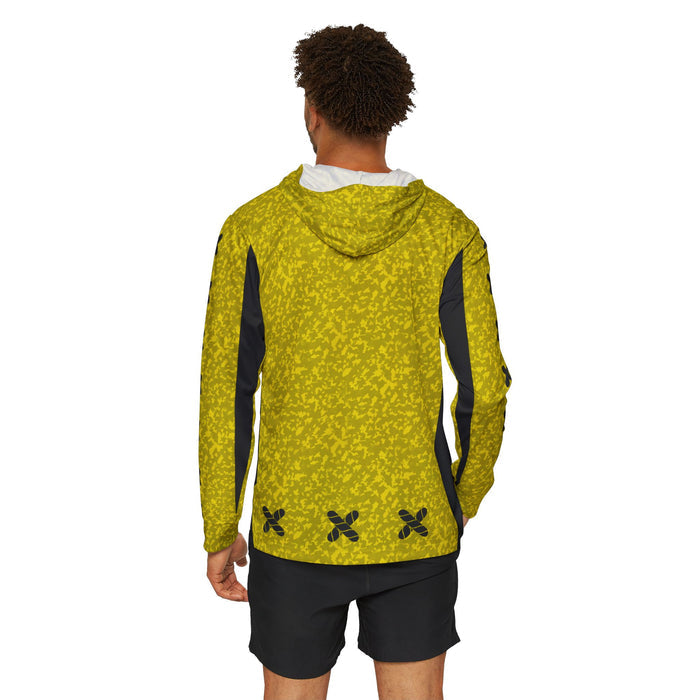 Abaranger Yellow Hoodie (Full Print) Lightweight, Breathable, workout, pull over, fitness Hoodie Super Sentai Custom