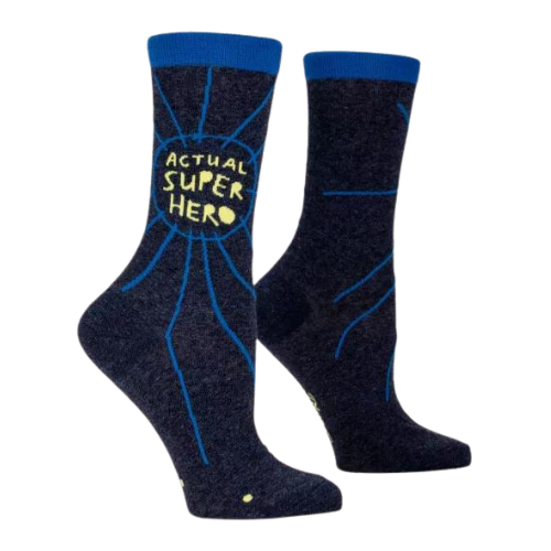 ACTUAL SUPERHERO CREW SOCKS