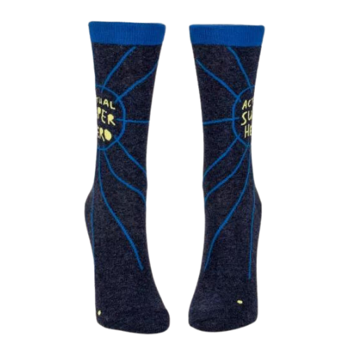 ACTUAL SUPERHERO CREW SOCKS