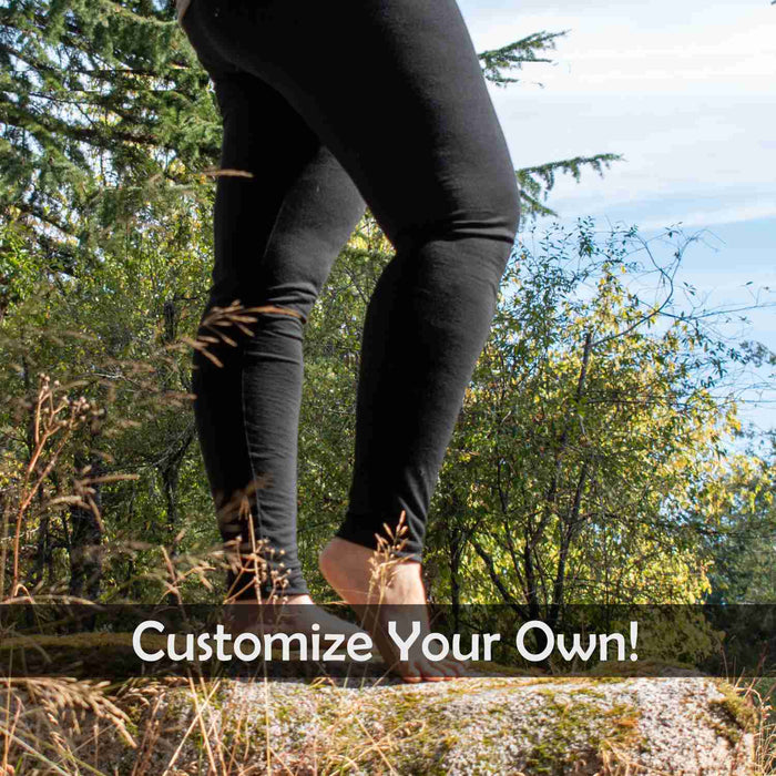 Adult Custom Merino Wool Leggings | Base Layer Weight