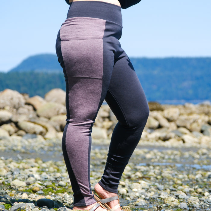 Adult Custom Merino Wool Leggings | Mid-Heavy Weight