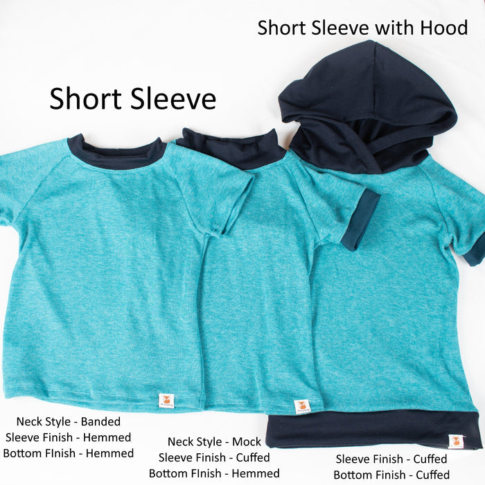 Adult Custom Merino Wool Top | Base Layer Weight