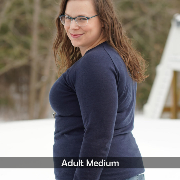 Adult Custom Merino Wool Top | Base Layer Weight