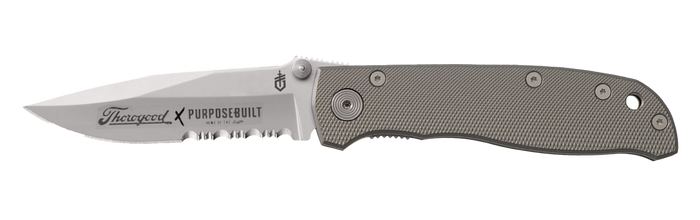 Air Ranger serrated folding pocket knife by Gerber, main product view of the knife