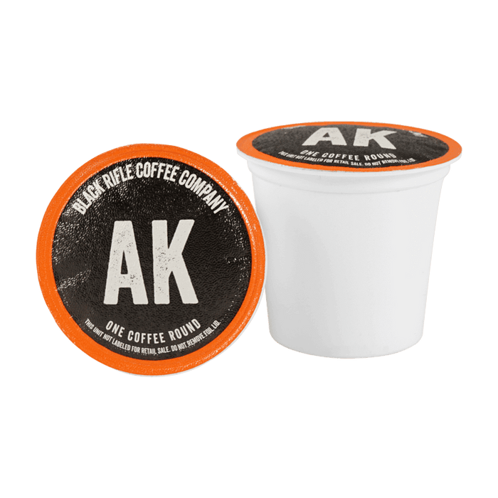 Single Black Rifle Coffee AK-47 Espresso Blend coffee round brewing pod