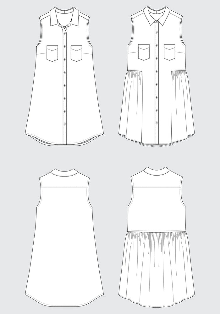 Alder Shirt Dress