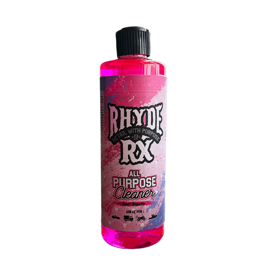 Rhyde RX All Purpose and Interior Cleaner bottle