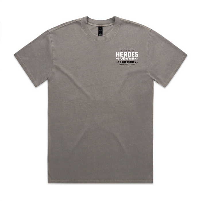 Always Strippin' HD Tee, Faded Grey
