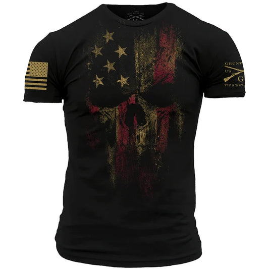Grunt Style American Reaper 2.0 graphic tee in black