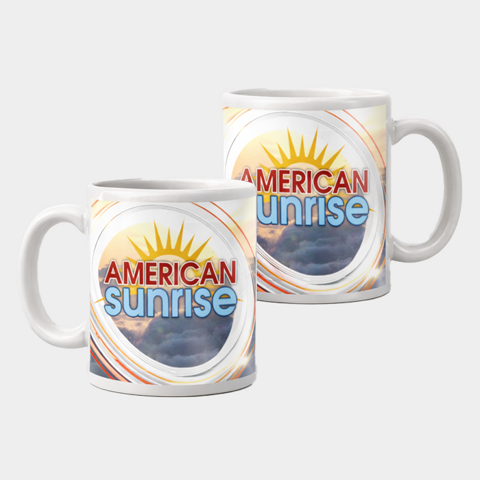 American Sunrise Classic Ceramic Coffee Mug – 11oz