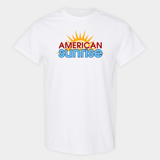 American Sunrise Classic Fine Jersey T-Shirt – White