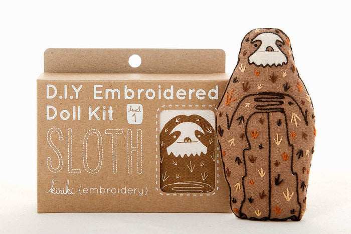 Animal Doll Embroidery Kits