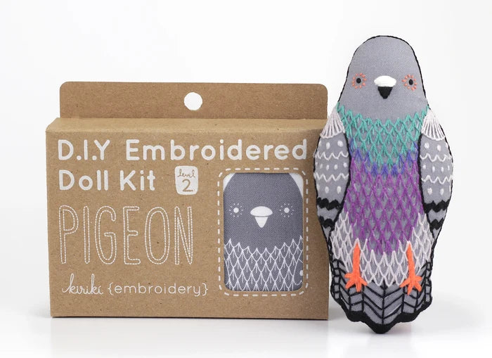 Animal Doll Embroidery Kits