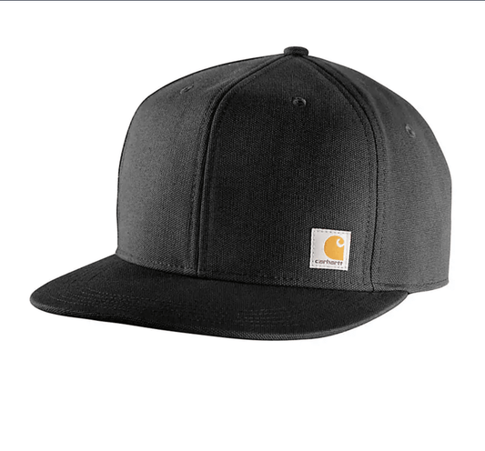 Carhartt Ashland low profile work cap in black, product photo on a plain background
